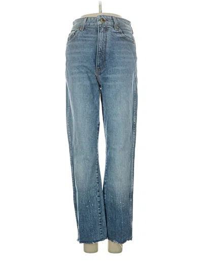 Pre-owned Khaite Jeans In Blue