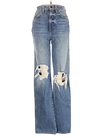 Pre-owned Khaite Jeans In Blue