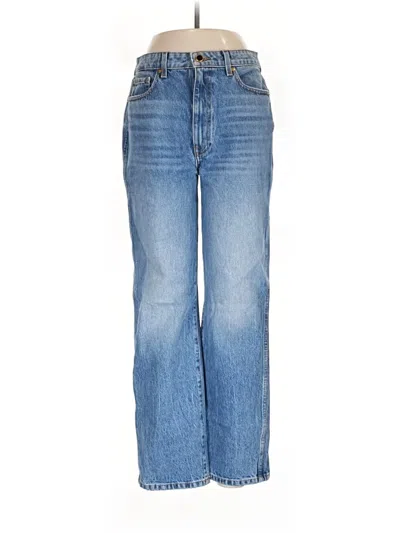 Pre-owned Khaite Jeans In Blue