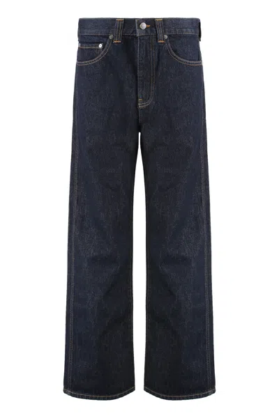 Khaite Jeans Bonnie Wide-leg In Multi