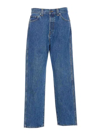 Khaite Corben Jeans In Blue