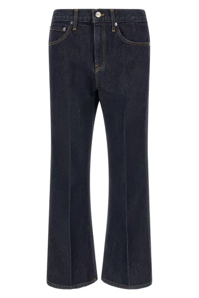 Khaite Jeans 'clara' In Blue