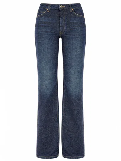 Khaite Jeans "danielle" In Blue