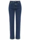 Khaite Jeans "danielle" In Blue