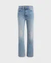 Khaite Blue Danielle Stretch Jeans