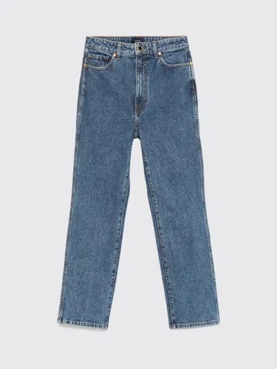 Khaite Jeans  Woman Color Denim In Blue