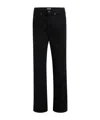 Khaite Jeans With Belt Loops In Black
