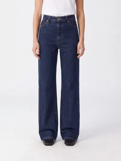 Khaite Jeans Woman Color Blue