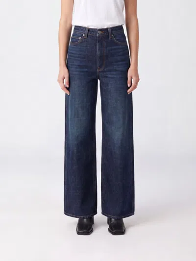 Khaite Jeans Woman Color Denim In Blue