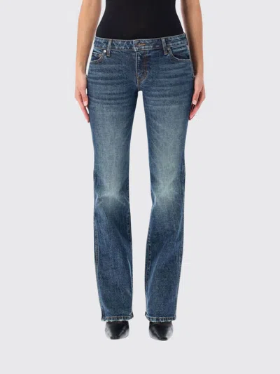 Khaite Jeans Woman Color Denim In Blue