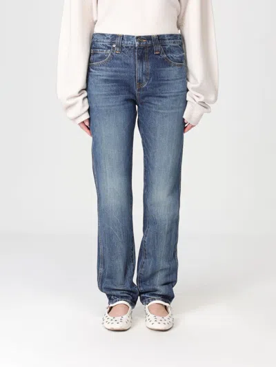 Khaite Jeans  Woman Color Denim In Blue