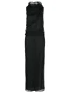 Khaite Long Silk Organza Dress