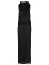 Khaite Long Silk Organza Dress