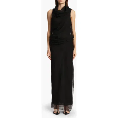 KHAITE KHAITE JEANTY ORGANZA MAXI DRESS