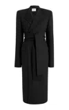 Khaite Jelson Belted Wool Coat