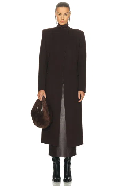Khaite Jelson Coat In Black