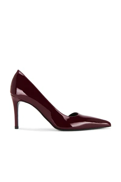 Khaite Jett D'orsay Pump In Burgundy