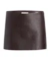 Khaite Jett Skirt In Black
