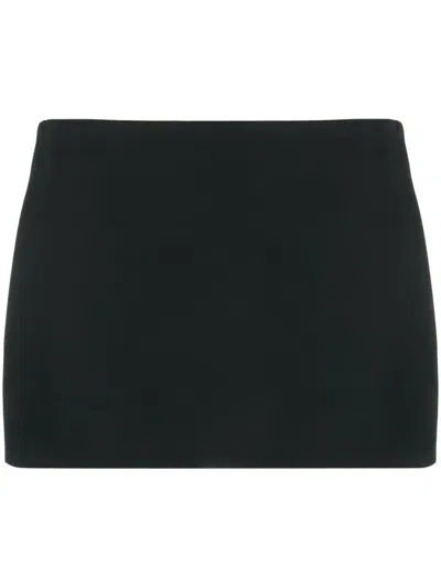 KHAITE JETT TAILORED MINISKIRT