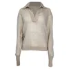 Khaite Jo Sweater In Cream Cashmere In White