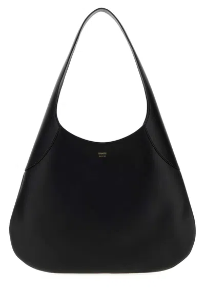 Khaite Joan Hobo Bag In Black