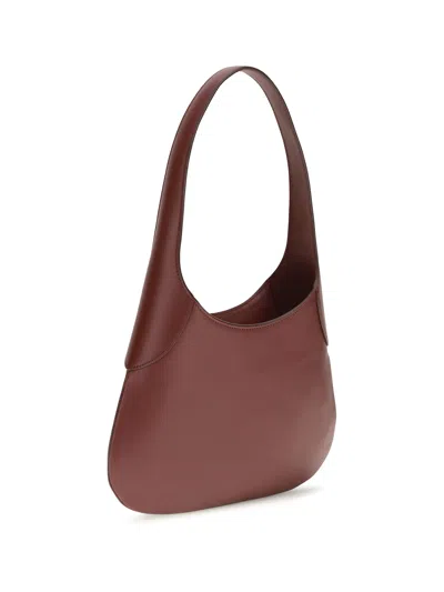 Khaite Joan Hobo Bag In Red