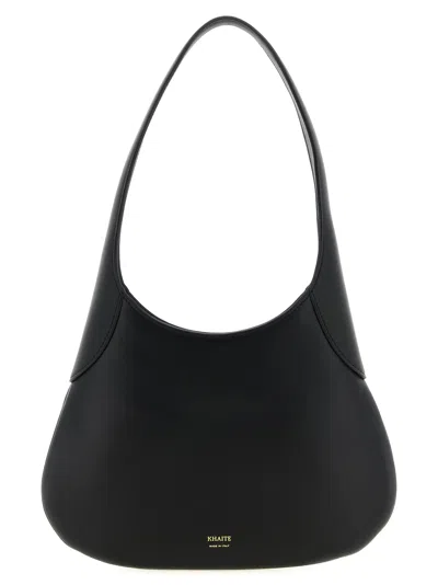 Khaite 'joan' Small Shoulder Bag In Black