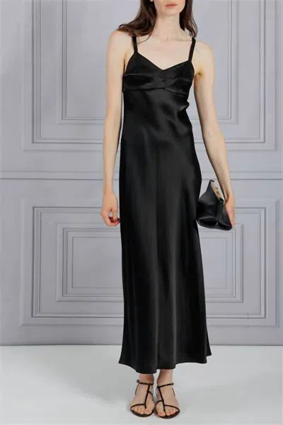 Khaite Joely Dress In Black