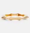 Khaite Julius Small Gold-plated Bangle In Gold