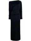 Khaite Junet Dress In Black