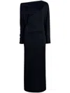 Khaite Junet Dress Clothing In Black