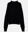 Khaite Juniper Cashmere Turtleneck Sweater In Black