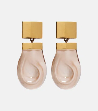 Khaite Keefe 18kt Gold-plated Drop Earrings