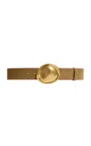 Khaite Keefe Belt In Brown