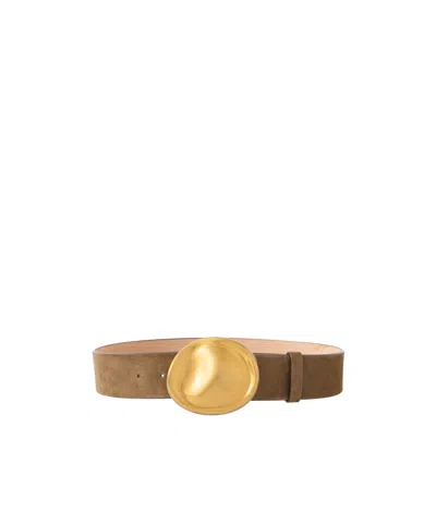 Khaite Keefe Belt In Gold