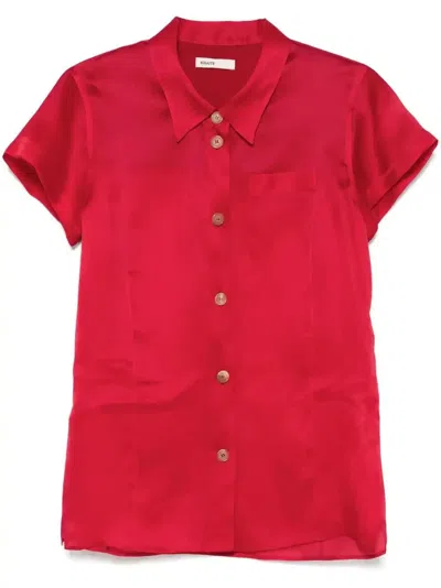 KHAITE KEEFE BLOUSE - WOMEN'S - SILK