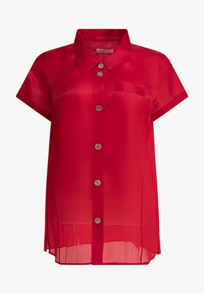 KHAITE KEEFE SILK SHIRT