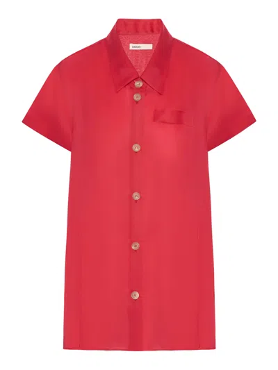KHAITE KEEFE SILK SHIRT