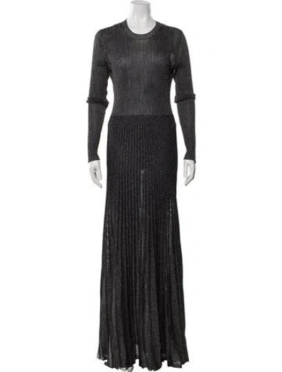 Pre-owned Khaite Keese Long Dress In Multi