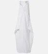 Khaite Kenith Maxi Dress In White