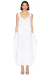 Khaite Kenith Dress In White