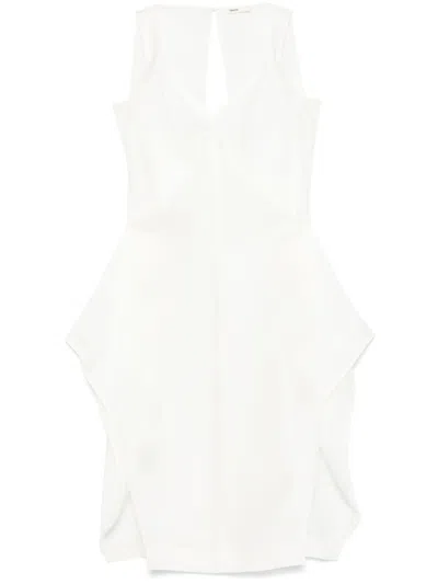 Khaite Kenith Maxi Dress In ホワイト