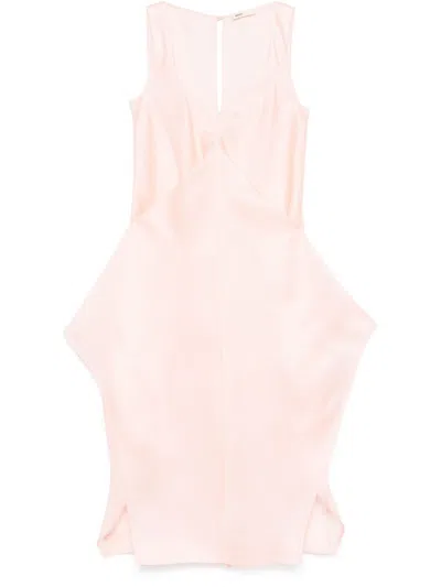 Khaite Kenith Maxikleid In Rosa