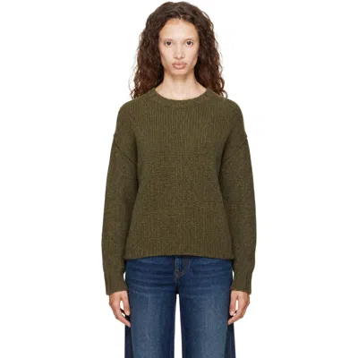 Khaite Khaki Gemma Sweater In Brown