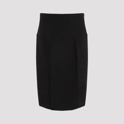 Khaite Kidd Skirt In Black