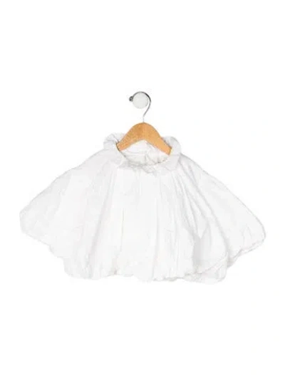 Pre-owned Khaite Babies' Kids Cropped Top In White
