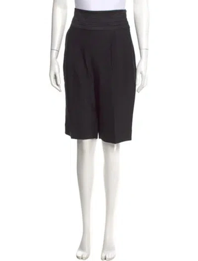 Pre-owned Khaite Knee-length Shorts In Black