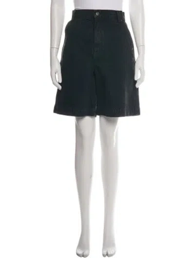 Pre-owned Khaite Knee-length Shorts In Black