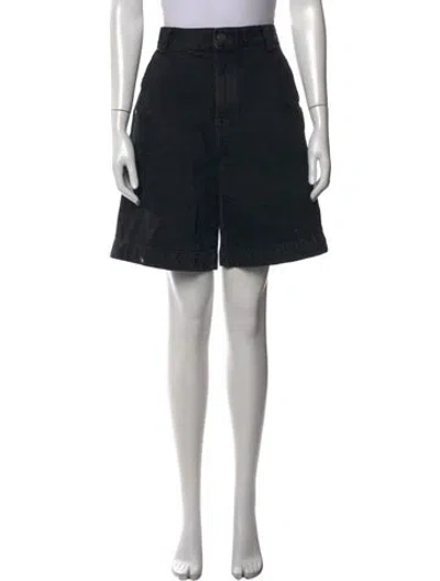 Pre-owned Khaite Knee-length Shorts In Black