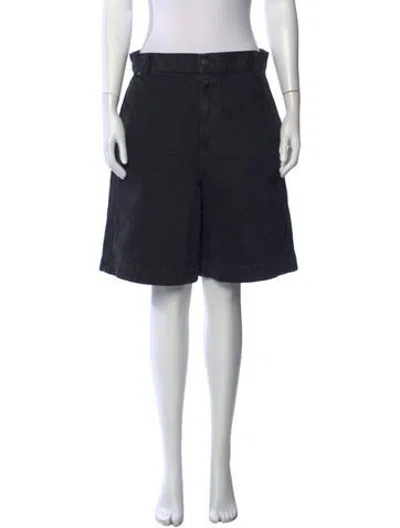 Pre-owned Khaite Knee-length Shorts In Black